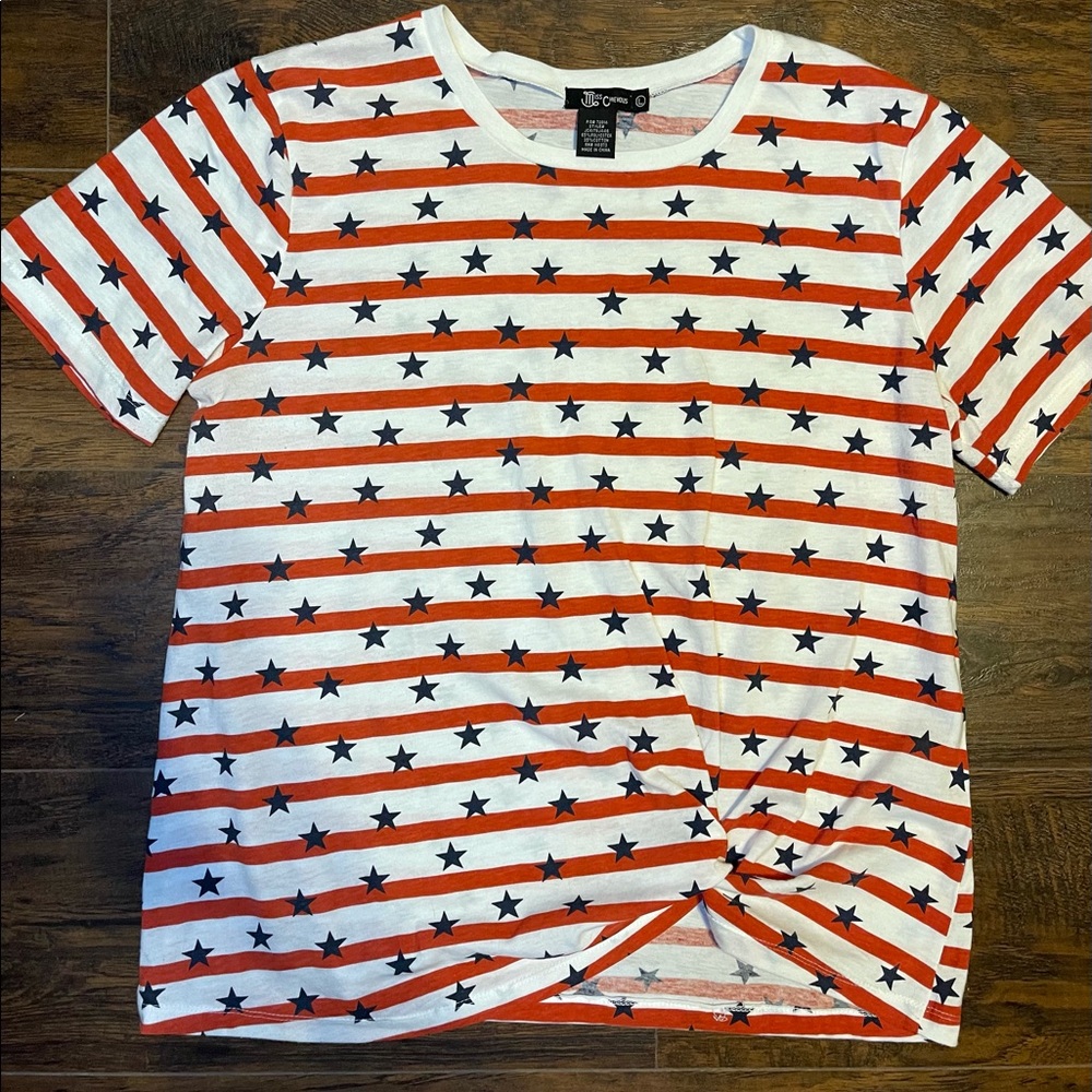 Miss Chievous stars & stripes tee